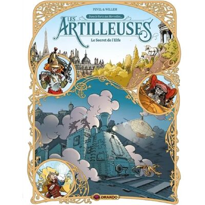 Les artilleuses. Vol. 3. Le secret de l'elfe - Publicité Les artilleuses. Vol. 3. Le secret de l'elfe - Publicité