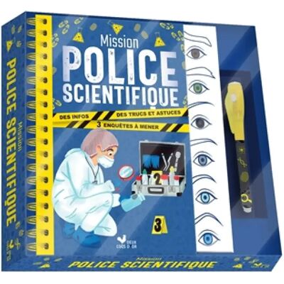 Mission police scientifique : des infos, des trucs et astuces, 3 enquêtes à mener - Publicité Mission police scientifique : des infos, des trucs et astuces, 3 enquêtes à mener - Publicité