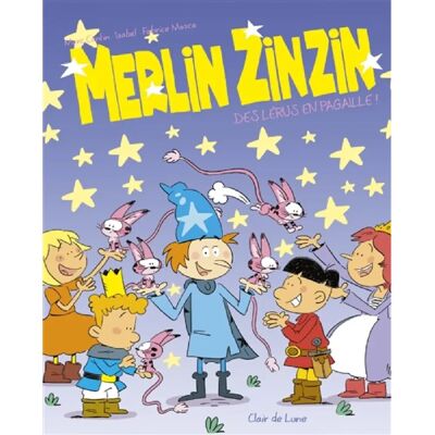 Merlin Zinzin. Vol. 2. Des lérus en pagaille ! - Publicité Merlin Zinzin. Vol. 2. Des lérus en pagaille ! - Publicité