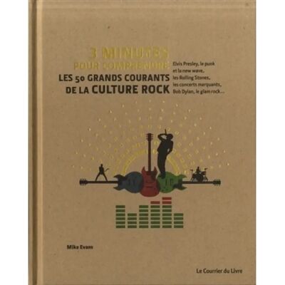 ***Livres*** 3 minutes pour comprendre les 50 grands courants de la culture rock - Publicité ***Livres*** 3 minutes pour comprendre les 50 grands courants de la culture rock - Publicité