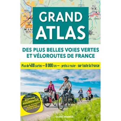 ***Livres*** Grand atlas des plus belles voies vertes et véloroutes de France - Publicité ***Livres*** Grand atlas des plus belles voies vertes et véloroutes de France - Publicité