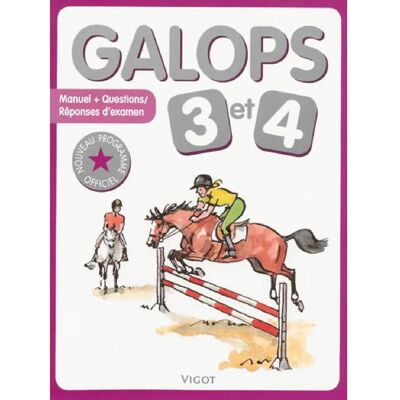 ***Livres*** Galops 3 et 4 : manuel + questions-réponses d'examen - Publicité ***Livres*** Galops 3 et 4 : manuel + questions-réponses d'examen - Publicité
