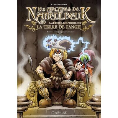 Les arcanes de Naheulbeuk : l'arrière-boutique de la Terre de Fangh. Vol. 4. Baston, magie et saucissons secs - Publicité Les arcanes de Naheulbeuk : l'arrière-boutique de la Terre de Fangh. Vol. 4. Baston, magie et saucissons secs - Publicité