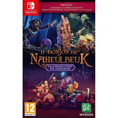 Microids Le Donjon De Naheulbeuk La Collection De Zangdar - Publicité Microids Le Donjon De Naheulbeuk La Collection De Zangdar - Publicité