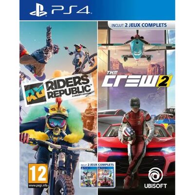 UBISOFT Riders Republic + The Crew 2 PS4 - Publicité UBISOFT Riders Republic + The Crew 2 PS4 - Publicité