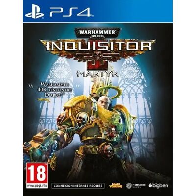 Bigben Warhammer 40,000 Inquisitor Martyr - Publicité Bigben Warhammer 40,000 Inquisitor Martyr - Publicité