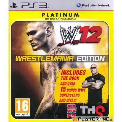 Sony WWE 12 Wrestlemania Edition - Publicité Sony WWE 12 Wrestlemania Edition - Publicité