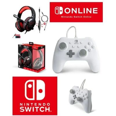 Spirit of Gamer Nintendo Blanche/Rouge - Publicité Spirit of Gamer Nintendo Blanche/Rouge - Publicité