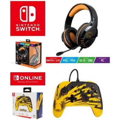 Spirit of Gamer Pack Manette Switch Pokémon - Publicité Spirit of Gamer Pack Manette Switch Pokémon - Publicité
