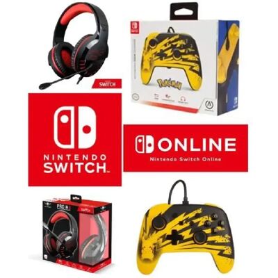 SPIRIT OF GAMER Manette SWITCH Pokémon - Publicité SPIRIT OF GAMER Manette SWITCH Pokémon - Publicité