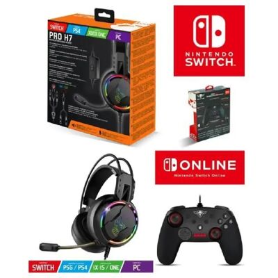 Spirit of Gamer Pack Manette Nintendo Switch - Publicité Spirit of Gamer Pack Manette Nintendo Switch - Publicité