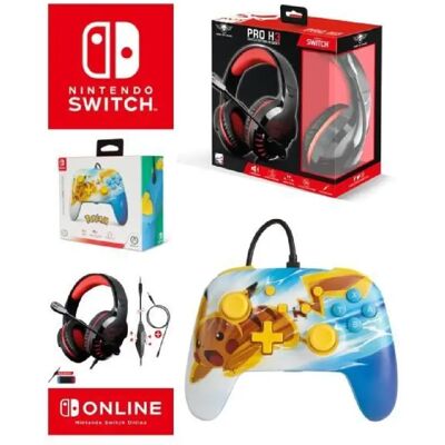 SPIRIT OF GAMER Manette Switch Pikachu - Publicité SPIRIT OF GAMER Manette Switch Pikachu - Publicité