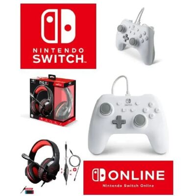 Spirit of Gamer Pack Switch - Blanc - Publicité Spirit of Gamer Pack Switch - Blanc - Publicité