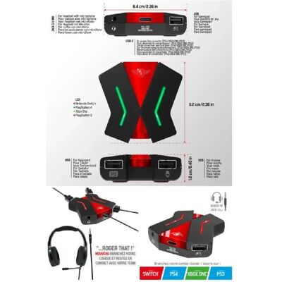 Spirit of Gamer Convertisseur - CrossGame 2 - Publicité Spirit of Gamer Convertisseur - CrossGame 2 - Publicité