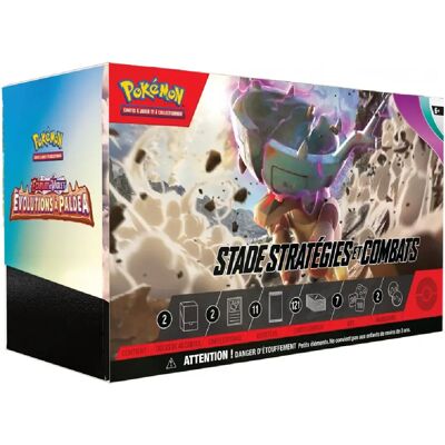Asmodee Pokémon EV02 Stade Stratégies et Combats - Publicité Asmodee Pokémon EV02 Stade Stratégies et Combats - Publicité