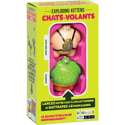 Exploding kittens Chats-Volants duo pack jeu d’ambiance - Publicité Exploding kittens Chats-Volants duo pack jeu d’ambiance - Publicité