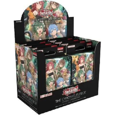 Konami Yu-Gi-Oh! THE CHRONICLES DECK: Spirit Charmers Display - Publicité Konami Yu-Gi-Oh! THE CHRONICLES DECK: Spirit Charmers Display - Publicité
