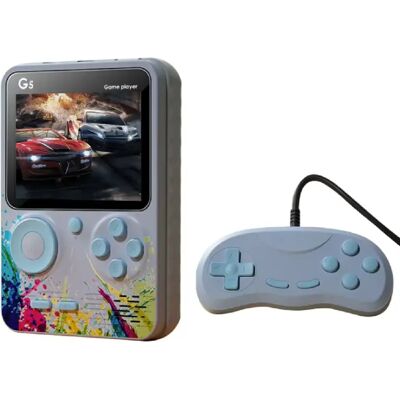 VURAHOME portable rétro G5 3" 500 jeux Mode 2 joueurs convient aux enfants - Gris - Publicité VURAHOME portable rétro G5 3" 500 jeux Mode 2 joueurs convient aux enfants - Gris - Publicité