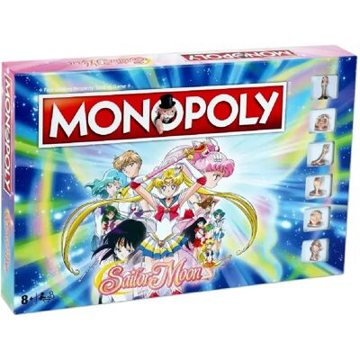 Winning Moves Monopoly Sailor Moon - Publicité Winning Moves Monopoly Sailor Moon - Publicité