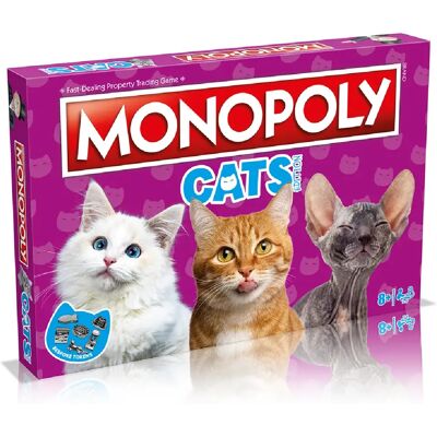 Winning Moves Monopoly Cats - Anglais - Publicité Winning Moves Monopoly Cats - Anglais - Publicité