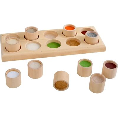 Small foot Jeu mémo tactile en bois - Publicité Small foot Jeu mémo tactile en bois - Publicité