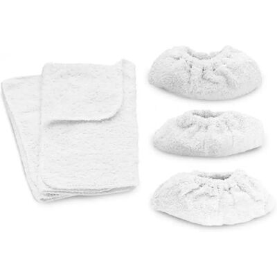 Kärcher Karcher chiffonnettes pour nettoyeur vapeur - Publicité Kärcher Karcher chiffonnettes pour nettoyeur vapeur - Publicité
