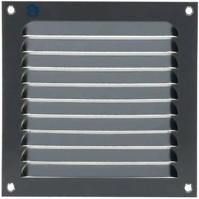 RENSON 436 - Grille de ventilation 150 x 150 mm - Aluminium anodisé - Publicité RENSON 436 - Grille de ventilation 150 x 150 mm - Aluminium anodisé - Publicité