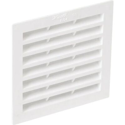 NICOLL - 1B64 - 100x100 - Blanc - Grille d'aération - Publicité NICOLL - 1B64 - 100x100 - Blanc - Grille d'aération - Publicité