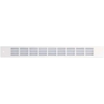 Renson H 30 488 2 375MM Plaque de Grille Blanche - Grille Plate - Publicité Renson H 30 488 2 375MM Plaque de Grille Blanche - Grille Plate - Publicité