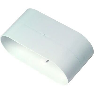 Aldes Raccord droit D125 - Connecteur pour conduit PVC - 60x200mm - Publicité Aldes Raccord droit D125 - Connecteur pour conduit PVC - 60x200mm - Publicité