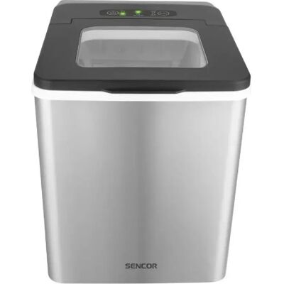 Machine a glaçons - SENCOR - SIM 3400SS - 150 W - 1,8 L - Cuve 500 g - Cycle 7/15 min - Inox - Publicité Machine a glaçons - SENCOR - SIM 3400SS - 150 W - 1,8 L - Cuve 500 g - Cycle 7/15 min - Inox - Publicité