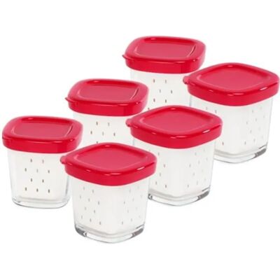 SEB Modèle - Pots en verre pour yaourt avec couvercles - Yaourtière et fromagère - Publicité SEB Modèle - Pots en verre pour yaourt avec couvercles - Yaourtière et fromagère - Publicité