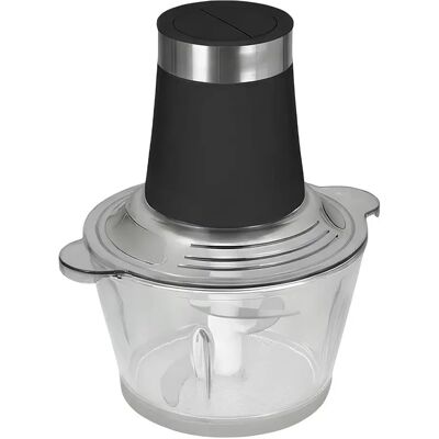 Avizar Hachoir Électrique 300W 3 litres 2 Vitesses avec Bol en Verre Noir transparent - Publicité Avizar Hachoir Électrique 300W 3 litres 2 Vitesses avec Bol en Verre Noir transparent - Publicité