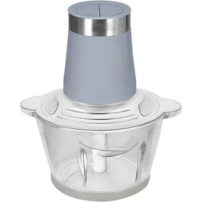 Avizar Hachoir Électrique 200W 2 litres 2 Vitesses avec Bol en Verre Gris - Publicité Avizar Hachoir Électrique 200W 2 litres 2 Vitesses avec Bol en Verre Gris - Publicité