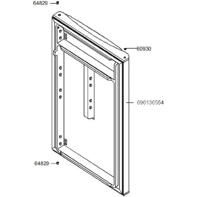 SMEG - FA130A1-1 - Joint magnétique - Porte du réfrigérateur - Accessoire - Publicité SMEG - FA130A1-1 - Joint magnétique - Porte du réfrigérateur - Accessoire - Publicité