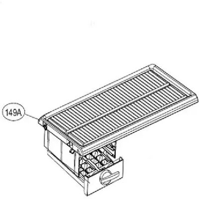 LG - AHT73293802 - Fabricateur de glace - Bac à glaçons - Accessoire - Publicité LG - AHT73293802 - Fabricateur de glace - Bac à glaçons - Accessoire - Publicité