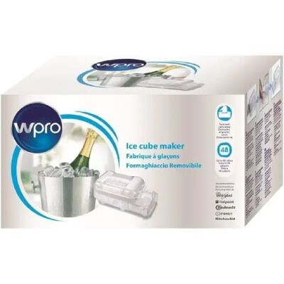 Wpro fabrique de glaçons pour réfrigérateur - Publicité Wpro fabrique de glaçons pour réfrigérateur - Publicité