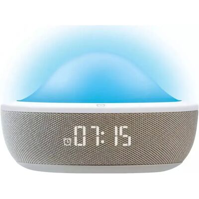 Radio-réveil double alarme gris/blanc - ALOHA - Aloha - TERRAILLON - Publicité Radio-réveil double alarme gris/blanc - ALOHA - Aloha - TERRAILLON - Publicité