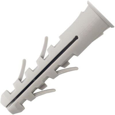 Cheville à expansion nylon avec collerette 8 X 40 mm boîte de 100 SCELL-IT DSC08 - Publicité Cheville à expansion nylon avec collerette 8 X 40 mm boîte de 100 SCELL-IT DSC08 - Publicité