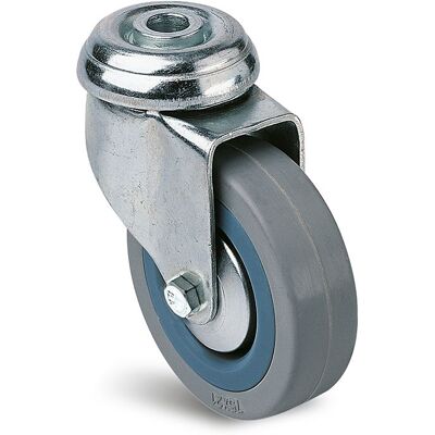 Roulette pivotante diamètre 100 mm GUITEL 313807 - Publicité Roulette pivotante diamètre 100 mm GUITEL 313807 - Publicité