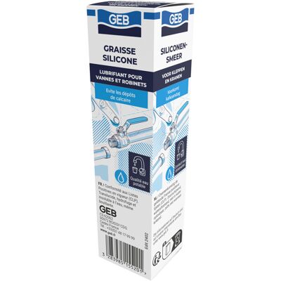 Graisse silicone étui-tube 20 g GEB 515520 - Publicité Graisse silicone étui-tube 20 g GEB 515520 - Publicité