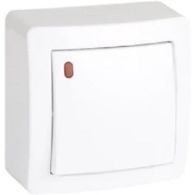 Interrupteur va-et-vient ALREA 10 A double SCHNEIDER ELECTRIC SHN0262056P Blanc - Publicité Interrupteur va-et-vient ALREA 10 A double SCHNEIDER ELECTRIC SHN0262056P Blanc - Publicité