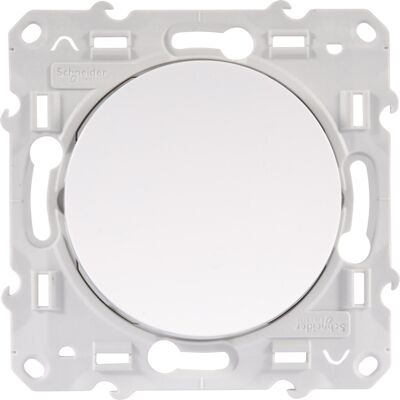 Bouton-poussoir ODACE 10 A à vis lumineux anthracite 0,15 mA SCHNEIDER ELECTRIC S540276 Brillant - Publicité Bouton-poussoir ODACE 10 A à vis lumineux anthracite 0,15 mA SCHNEIDER ELECTRIC S540276 Brillant - Publicité