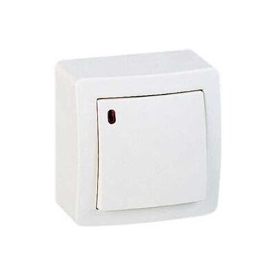 Bouton-poussoir ALRÉA 10 A en saillie lumineux SCHNEIDER ELECTRIC SHN0262052P Blanc - Publicité Bouton-poussoir ALRÉA 10 A en saillie lumineux SCHNEIDER ELECTRIC SHN0262052P Blanc - Publicité