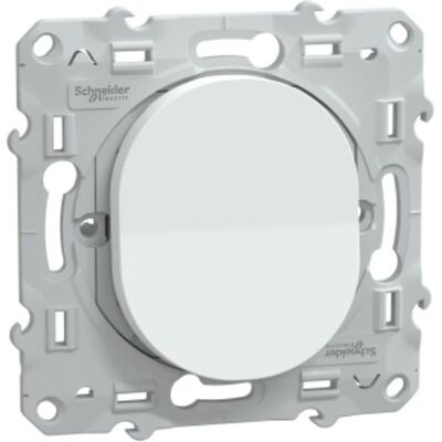 Bouton poussoir blanc Schneider S320206 - Push Button - Publicité Bouton poussoir blanc Schneider S320206 - Push Button - Publicité