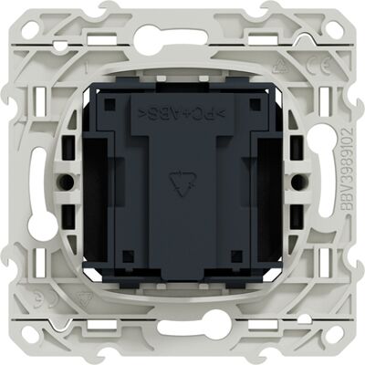 Conjoncteur en T ODACE 8 contacts à vis SCHNEIDER ELECTRIC S520496 Gris anthracite - Publicité Conjoncteur en T ODACE 8 contacts à vis SCHNEIDER ELECTRIC S520496 Gris anthracite - Publicité