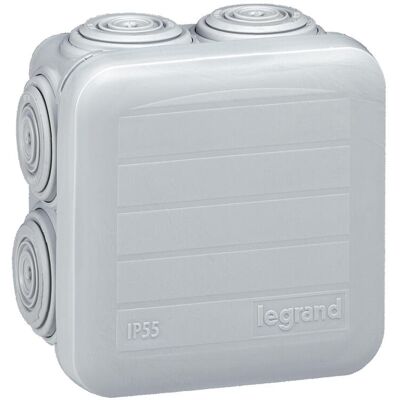 Legrand Boîte de dérivation étanche IP55 - Électricité - Publicité Legrand Boîte de dérivation étanche IP55 - Électricité - Publicité