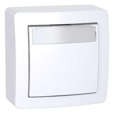 Bouton-poussoir ALRÉA 10 A en saillie lumineux SCHNEIDER ELECTRIC SHN0262052P Blanc - Publicité Bouton-poussoir ALRÉA 10 A en saillie lumineux SCHNEIDER ELECTRIC SHN0262052P Blanc - Publicité
