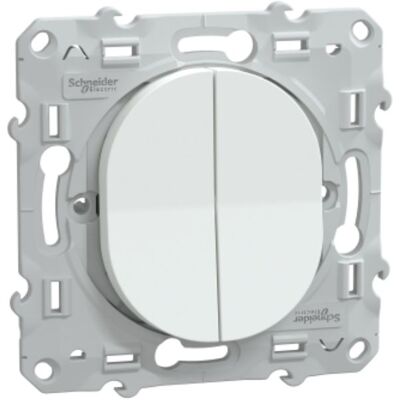 Mécanisme bouton poussoir OVALIS 10 A blanc SCHNEIDER ELECTRIC S320206 Mat - Publicité Mécanisme bouton poussoir OVALIS 10 A blanc SCHNEIDER ELECTRIC S320206 Mat - Publicité