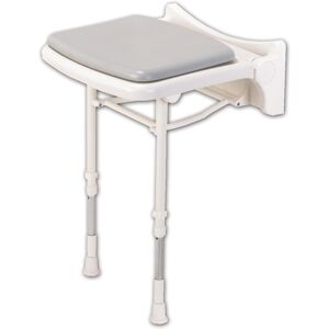 Akw International Siège de douche compact rembourré - Siège de douche - Publicité Akw International Siège de douche compact rembourré - Siège de douche - Publicité
